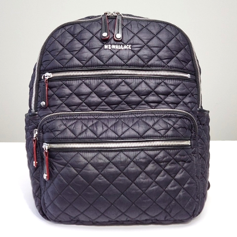 EXCELLENT MZ WALLACE CROSBY BACKPACK IN BLACK